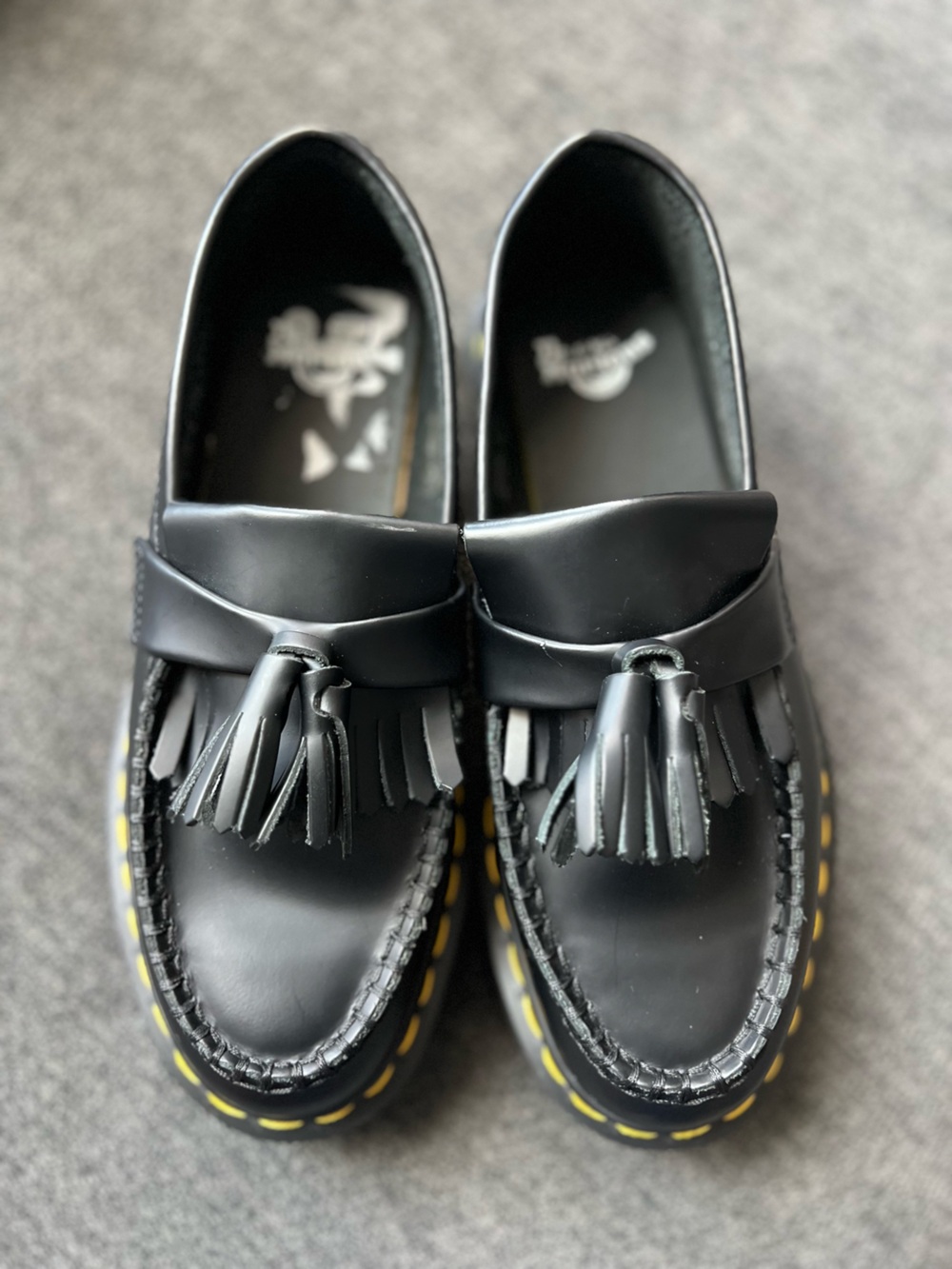 Dr. Martens Adrian Tassel Loafers – Black Leather